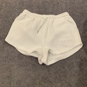 Bride shorts - worn once - white , perfect condition